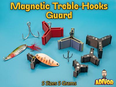 Magnetic Transport Protection for Triple Fishing Hooks