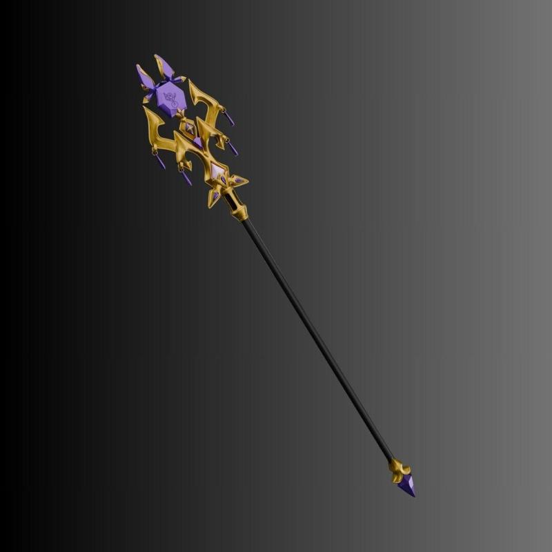 Solo Leveling ARISE Lee Bora cosplay staff | Solid Logic Fantasy Weapon