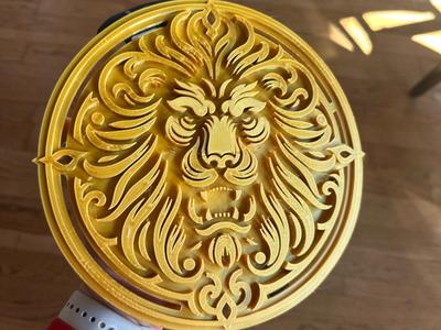 Lion Medalion