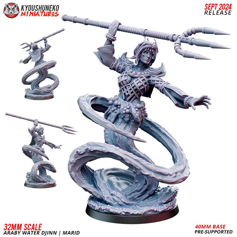 Araby Water Djinn | Marid