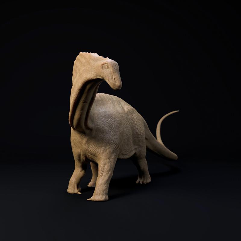 Amargasaurus walking 1-35 scale pre-supported dinosaur