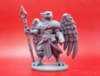 Aarakocra Warrior Miniature