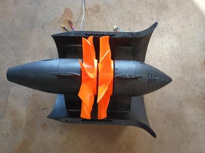 300mm Contra-Rotating Ducted Fan