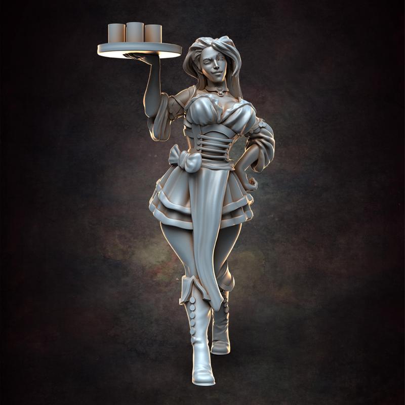 Barmaid A   32mm scale
