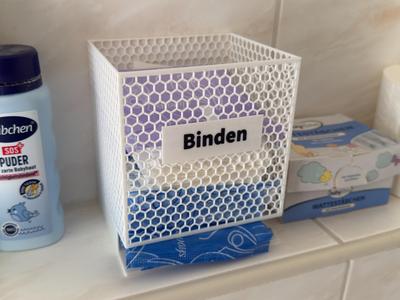 Binder Box with inscription (German&English)