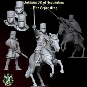 Baldwin IV of Jerusalem - The Leper King (12 Versions)