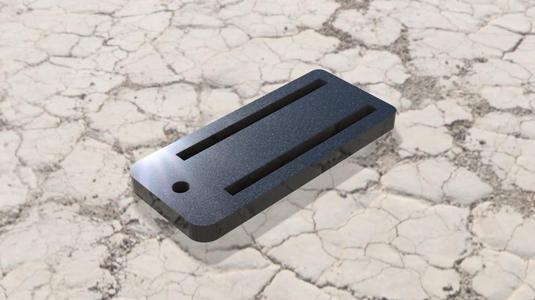 Long belt tensioner for double Z (80mm).