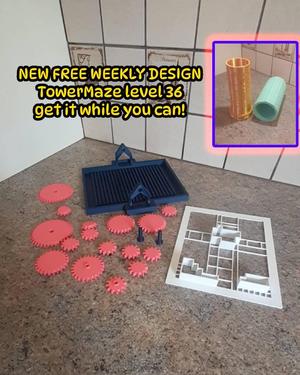 Gear Pathing maze Puzzle 1