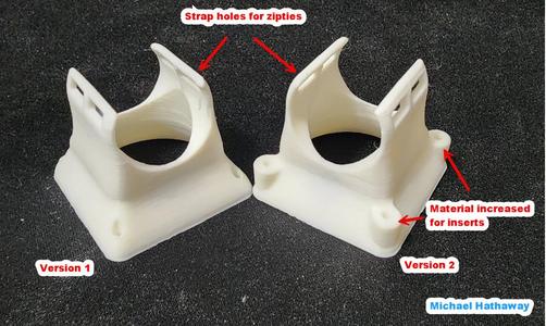 E3D V6 40mm Fan Mount