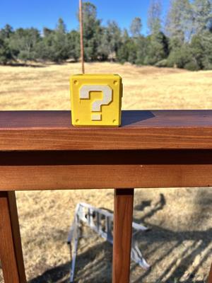 Mario Question Block Planter Pot