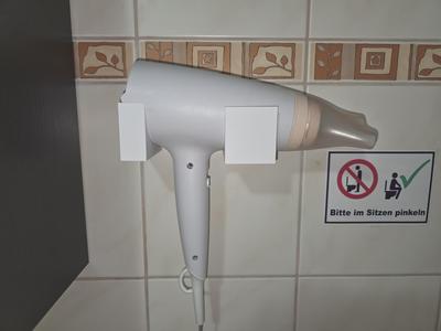 Hair Dryer Wall Mount for Philips Essential 3000