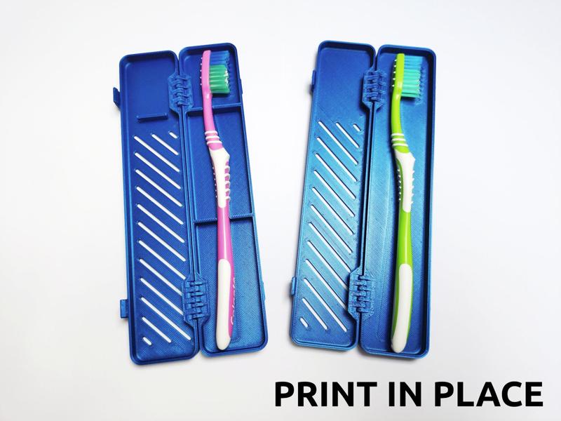 Toothbrush travel case