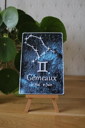 Astro Card - Gemini - French and English version