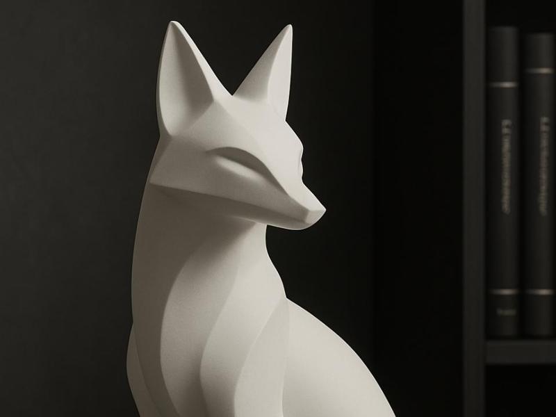 Fox Sculture - Home Decor