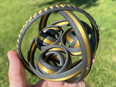 RotaRings - Print in Place Rotating Fidget