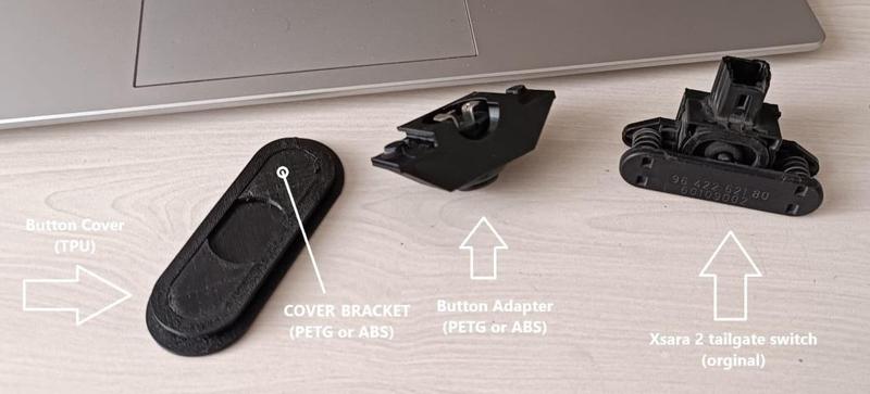 Citroen Xsara 2 (Alternative Trunk Release Button Solution)
