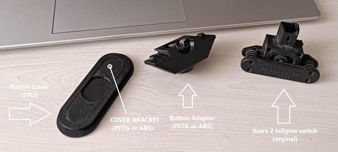 Citroen Xsara 2 (Alternative Trunk Release Button Solution)