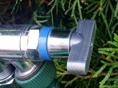 Small Outdoor Faucet key handle