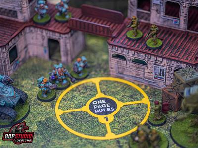 OnePageRules 6 Inch Objective Markers