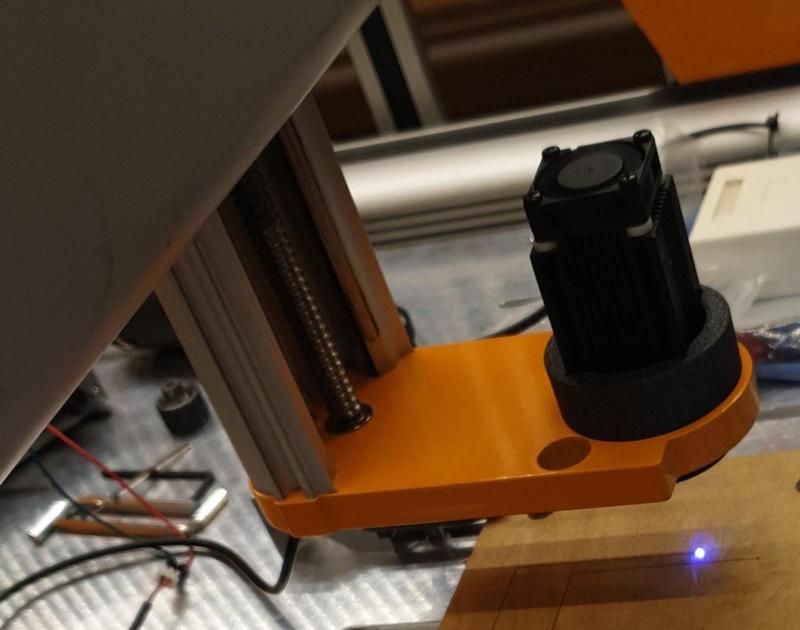 Stepcraft 43 mm holder for 33 mm laser