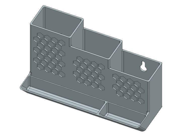 Wall pen holder