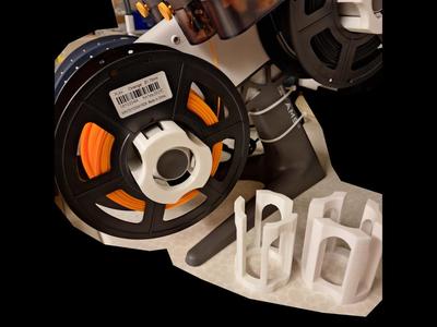 Bambu AMS Lite spool adapter for SUNLU spools 62 mm / 72 mm.