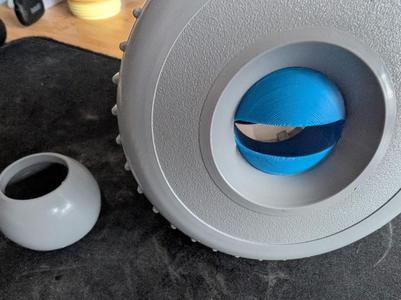 Pool jet / nozzle flat stream inlet