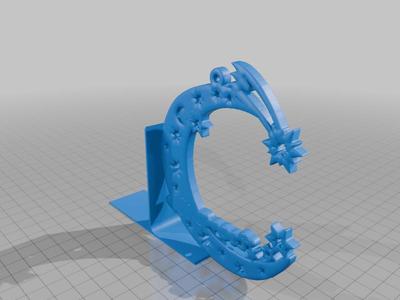 book end stars moon