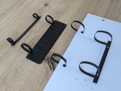 Paper binder ring