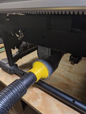 Dewalt Table Saw Exhaust Port Adapter