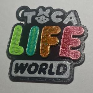 Toca Life World Keychain