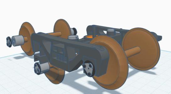 70-Ton Roller Bearing Truck