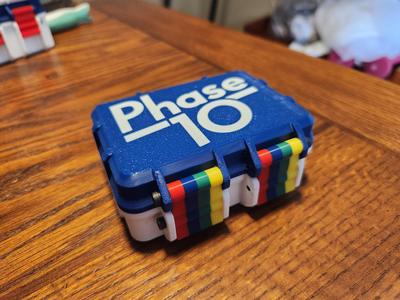 Multicolored Phase 10 Box