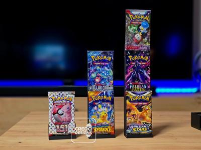 Pokémon TCG Booster Pack Display Stand
