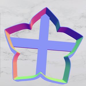 Flower cookie cutter