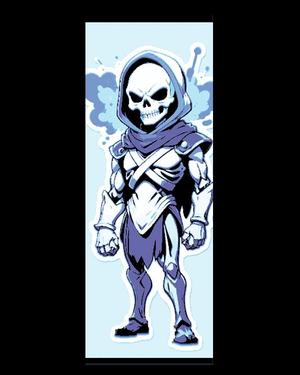 Cartoon Style Depiction of Skeletor from Masters of the Universe - Set of Bookmarks