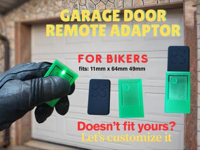Garage Remote Adapter – Glove and Pocket Friendly