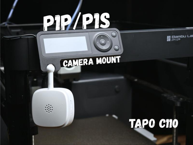 Tapo C110 Camera Mount For P1P/P1S