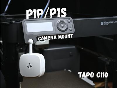 Tapo C110 Camera Mount For P1P/P1S