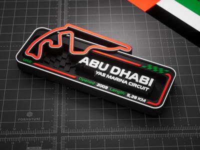 Race Track collectables / "ABU DHABI"