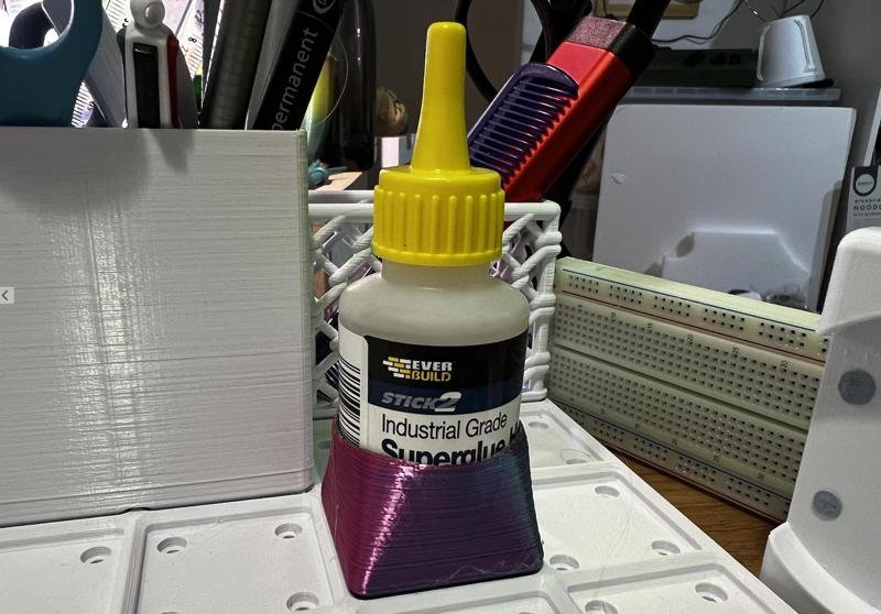 Gridfinity [1x1] Ever Build Superglue HV Pot Holder - CuppaMatt