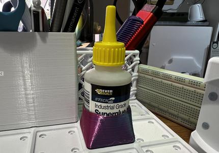 Gridfinity [1x1] Ever Build Superglue HV Pot Holder - CuppaMatt