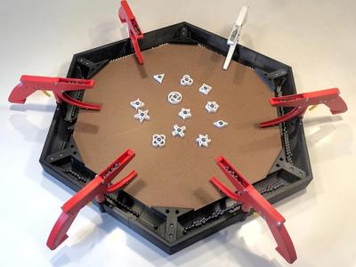 OpenFire - 2-6 Player marble hockey board game!