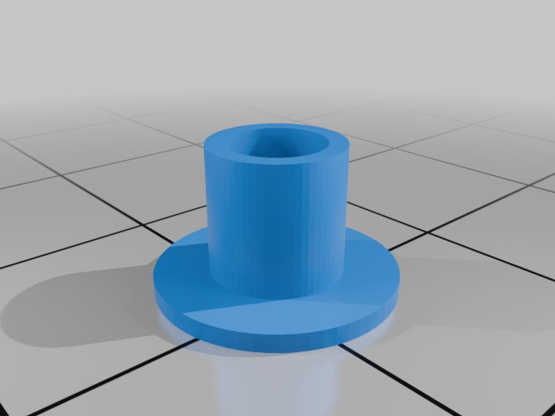 Sleeve bearing with flange, parametric