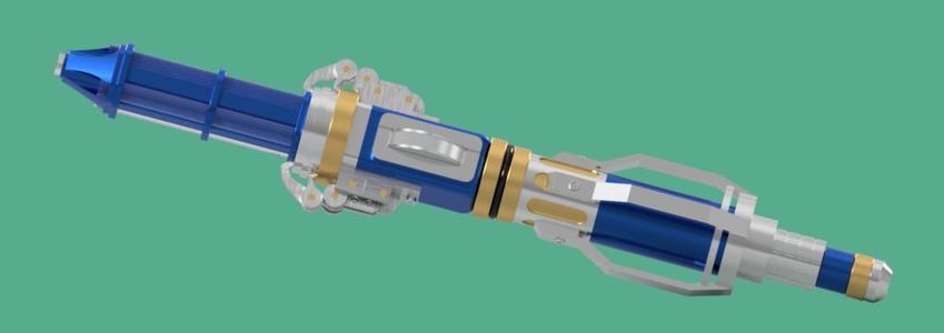 12th Doctors Sonic Screwdriver CNC Kit