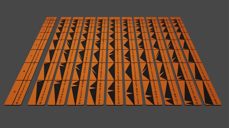 Genaille-Lucas rulers V2