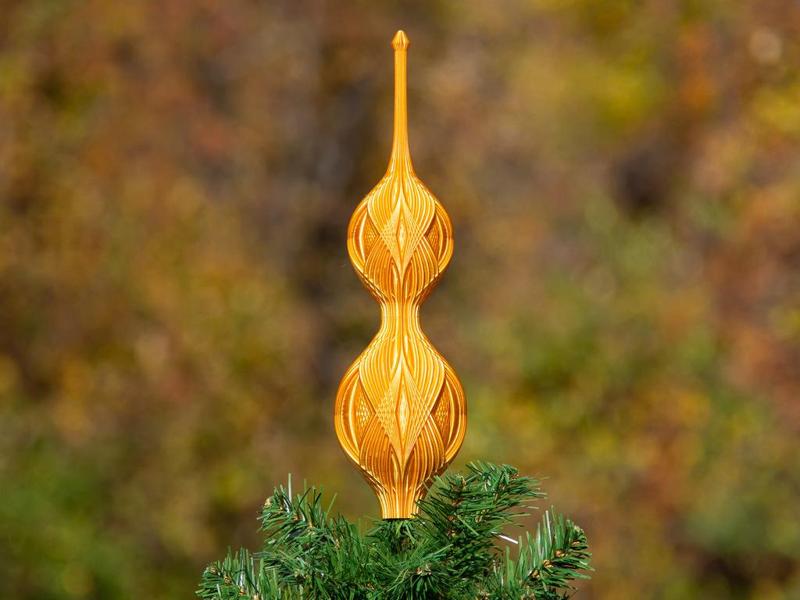 Diamond Christmas Tree Topper 2024