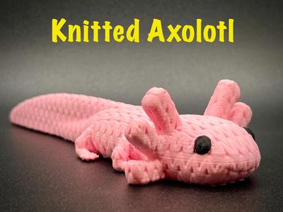Knitted Axolotl