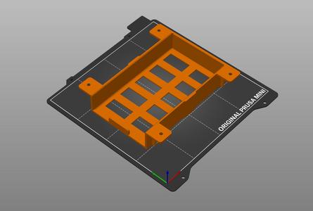 HDD / SSD external holder under table