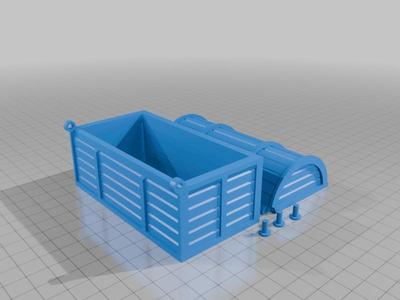 Treasure chest 2&quot; x 4&quot; with hinge